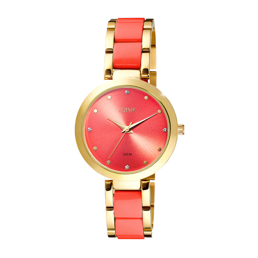 Holiday coral resin watch
